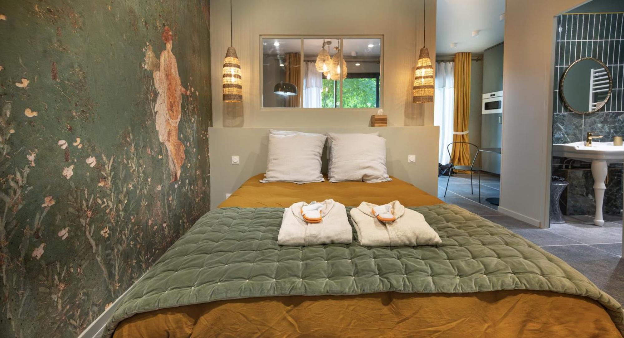 Les Myrrhophores Et Spa, Chambres D'Hotes Et Gites De Charme Abbeville Exterior photo